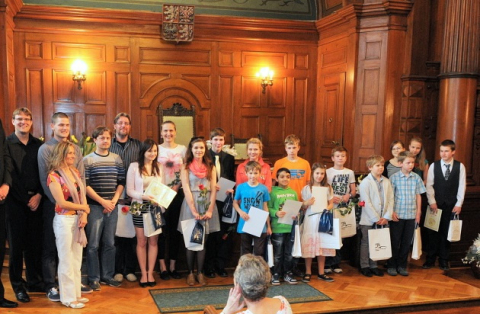 Křest knihy pro nevidomé